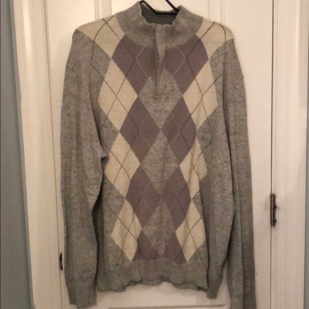 Men’s Argyle Sweater